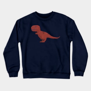 T-Rex - Cute Prehistoric Dinosaur cartoon Illustration Crewneck Sweatshirt